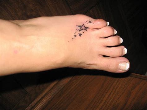 cute small tattoos on foot